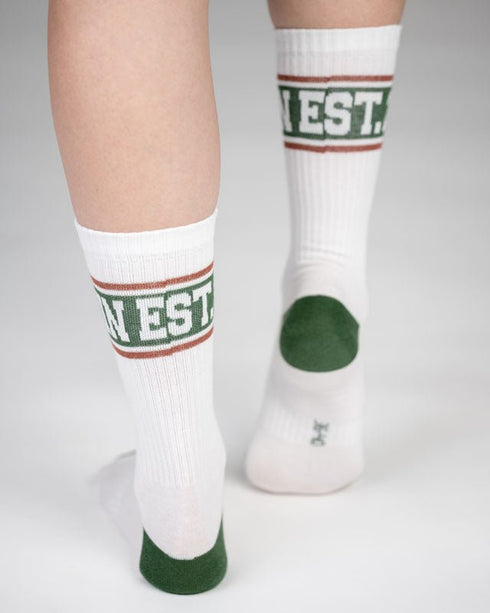 TreeSocks Young College White